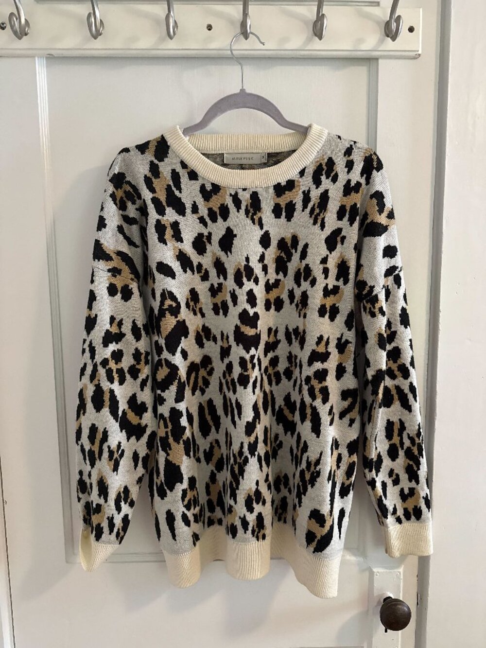 Minkpink Leopard Sweater